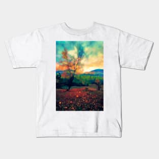 Autumn tree Kids T-Shirt